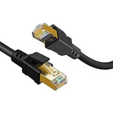 Cable Ethernet Cat8 1.6ft Corto, 40gbps Blindado, 2000mhz