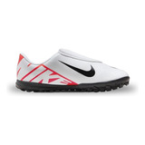 Zapatillas Nike Turf Jr Vapor 15 Club Niños-blanco/rojo