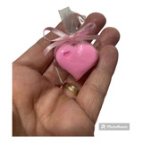 20 Corações Perfumados De Sabonete 3d Para Lembrancinhas