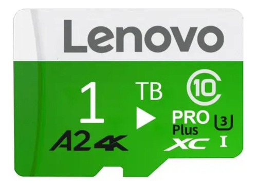 Micro Sd Lenovo Pro Plus 4k A2, Xc,  1 Tb, Clase 10, U3