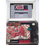 Secret Of Evermore Snes Super Nintendo Con Caja (ver Fotos)