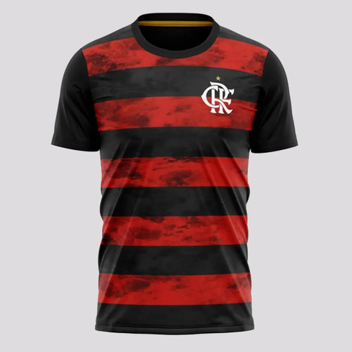 Camisa Infantil Flamengo Casual Juvenil Passeio Oficial