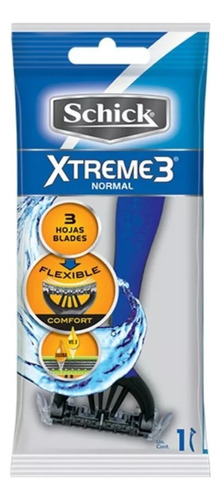 Maquina De Afeitar Schick Xtreme3® Para Piel Normal