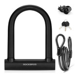 Candado Bicicleta Ulock Antirrobo Rockbros + Cable Seguridad