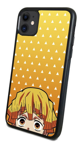 Funda Celular Demon Slayer Zenitzu Kawai