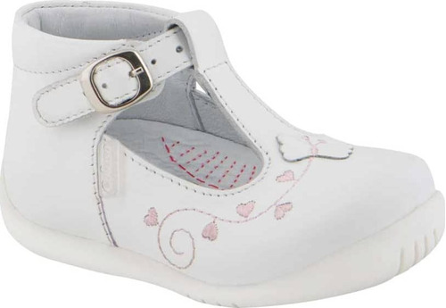 Zapato Niña Bebe Casual Primeros Pasos Coloso 8807 Blanco