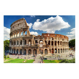 Vinilo 40x60cm Coliseo Romano Grandes Edificios Italia