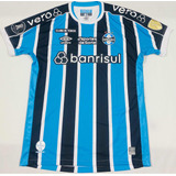 Camisa Jogo Grêmio Libertadores 2024 Tricolor 23 Pepê M