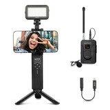 Movo Ivlog8 Vlogging Kit Para iPhone/smartphone Con Sistema