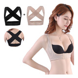 2pcs Corrector Faja De Postura Ajustable Para La Espalda