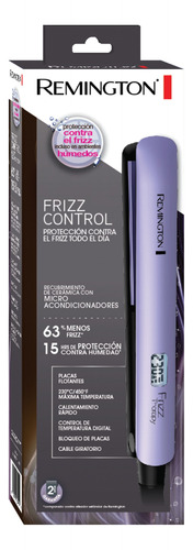 Plancha Frizz Therapy Cabello En Ambientes Húmedos S8510