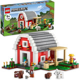 Kit De Construcción Lego Minecraft El Granero Rojo 21187 Cantidad De Piezas 799