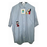 Camisa Vintage Overcize Mickey Mouse L