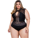 Blusa Body Plus Size Manga Curta Sem Bojo Modelo Grande