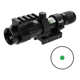 Mira Laser Verde Ajustable Tactico Militar 20mm Xtrc