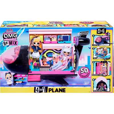Avión  4 En 1 Lol Surprise Omg Remix No Incluye Muñeca | Meses sin interés