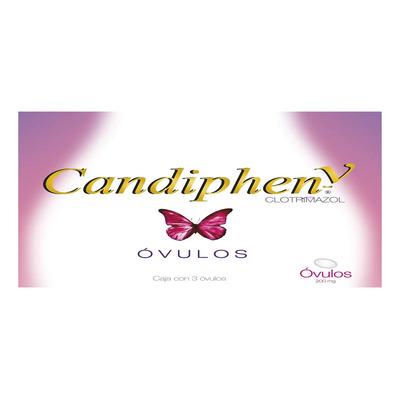 Candiphen-v Óvulo 200 Mg, 3 Óvulos | MercadoLibre