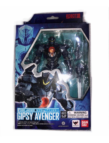 Gipsy Avenger Robo Spirits Pacific Rim Bandai Sellado