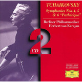 Cd:tchaikovsky: Symphonies No 4, 5, & 6 / Karajan, Berlin Po