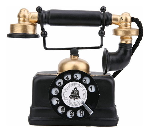 Mesa De Trabalho Doméstica Telefone Vintage Retro Antigo Fix
