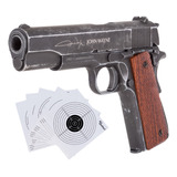 Pistola John Wayne 1911 Blowback 18rd Co2 Bbs 4.5m Xchws C