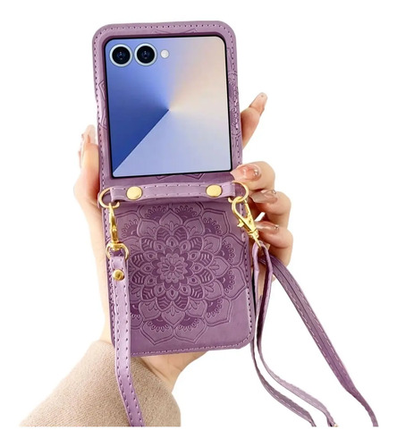 Funda Para Samsung Z Flip 7 Mandala Bandolera Con Alça | MercadoLibre