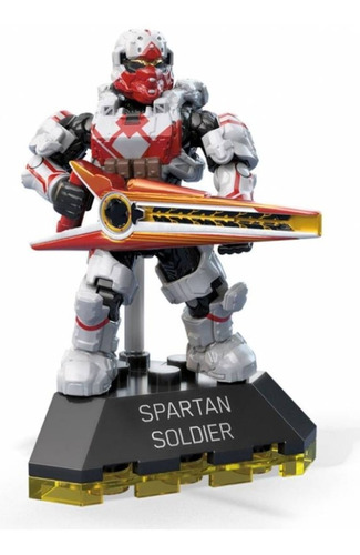 Spartan Solidier, Serie 9 Halo Mega Construx Cantidad De Piezas 24
