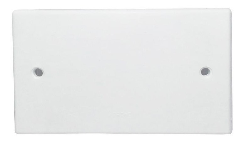 TAPA TORNILLO RECTANGULAR 10X5 BLANCA - HUFERJO