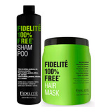 Fidelite Free Shampoo 900 + Mascara 1000 Libre De Parabenos