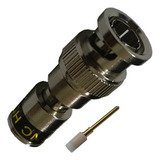 15 Pçs Conector Bnc Hd Para Cabo 3mm - Profissional