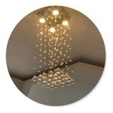 Lustre De Cristal Legitimo K9  Com Lâmpada 