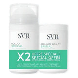 Svr Spirial Desodorante/ant Vegetal Rollon 50 Ml Y Repuesto Fragancia Neutro