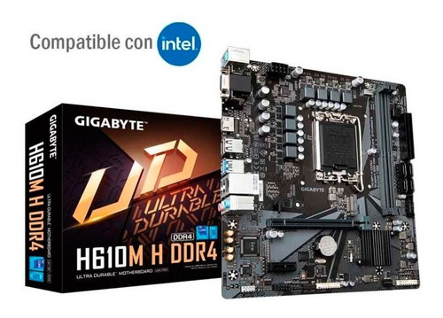 Motherboard H610m H Ddr4 Gigabyte Intel S1700