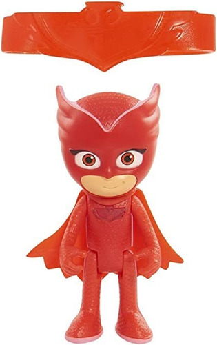 Just Play Pj Masks - Figura De Búho Con Pulsera De Amuleto