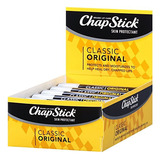 Chapstick Classic (1 Caja De 12 Palos, 12 Barras Totales, Sa