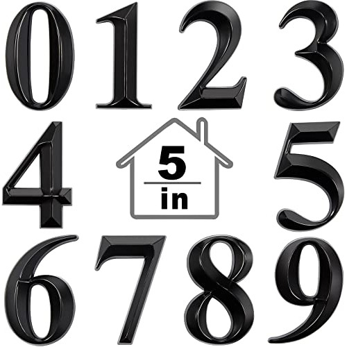 Números De Casa 3d, Números De Puerta Buzón 09, Núm...