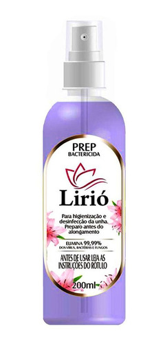 Prep Lirio Antibactericida Limpa Protege Higieniza 200 Ml