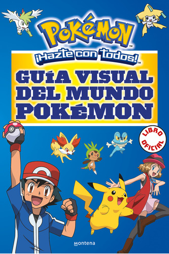 Libro Guía Visual Del Mundo Pokémon De Vv Aa