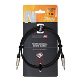 Stagg Cable Profesional Mini Plug Stereo  1 Mts.