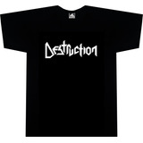 Camiseta Destruction Rock Metal Tv Tienda Urbanoz