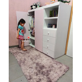 Closet Montessori Armario Infantil Cajonera Ropero 2 Piezas