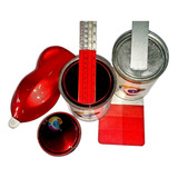 Kit Pintura Candy Bicapa Rojo 1/2 Lt + Aluminio Bic. 1/2 Lt