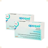 Kit2 Apoquel Dermatológico Anti Coceira16mg Original Zoetis 