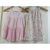 Lote 2 Vestidos De Nena Marca Mimo&co Y Cheeky Talle 4 Años 