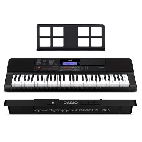 Organo Teclado Casio Ct-x700 Usb 61 Teclas Sensitivas Atril