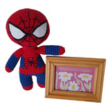 Peluche Spiderman Amigurumi 20cm