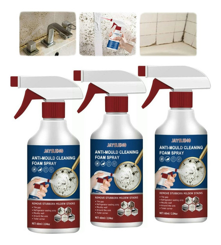 3×spray Antimoho, Limpiador De Moho, Limpieza Antimoho W23 F