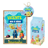 Kit Imprimible Bob Esponja - Personalizado