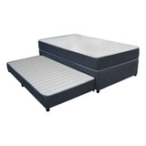 Somier Marinera Viggo Dual Bed 100 X 200 Colchon Resortes