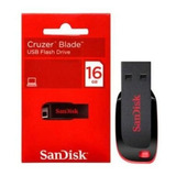 Pen Drive Sandisk 16gb Cruzer Blade Usb 2.0 Pendriver Driver